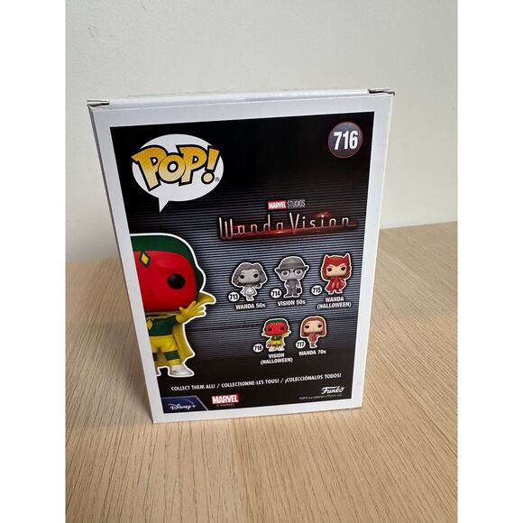 Vision Halloween - Wandavision - Funko Pop No 716 - NEW - Picture 4 of 5